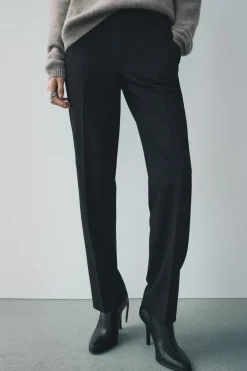 PANTALÓN RECTO TIRO BAJO ZW COLLECTION