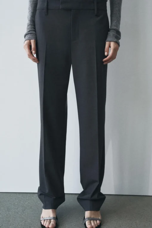 PANTALÓN RECTO TIRO BAJO ZW COLLECTION