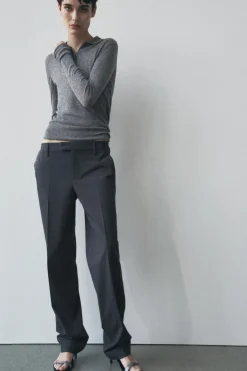 PANTALÓN RECTO TIRO BAJO ZW COLLECTION