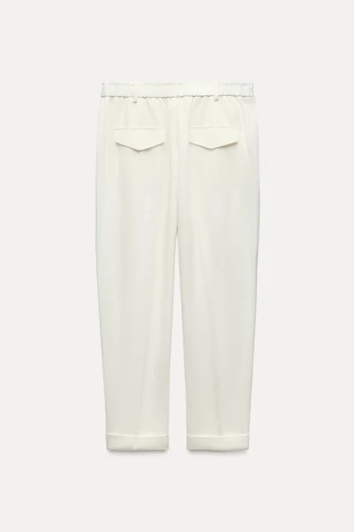 PANTALÓN RECTO VUELTA BAJO