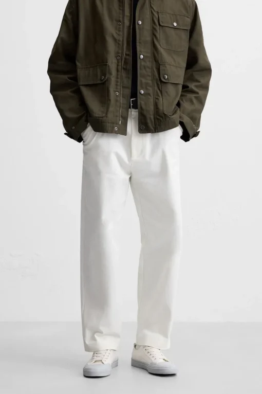 PANTALÓN REGULAR FIT ESTRUCTURA