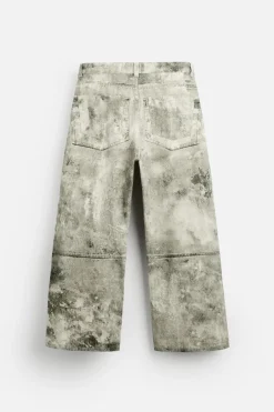 PANTALÓN RELAXED FIT ESTAMPADO ABSTRACTO