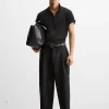 PANTALÓN RELAXED FIT PLIEGUES