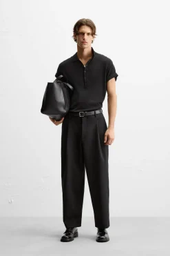 PANTALÓN RELAXED FIT PLIEGUES