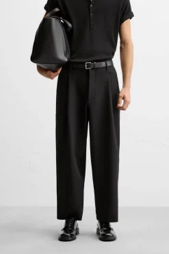 PANTALÓN RELAXED FIT PLIEGUES