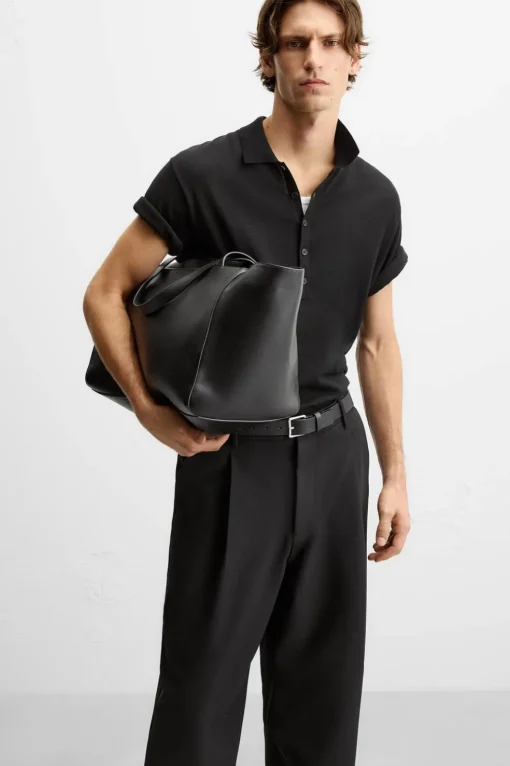 PANTALÓN RELAXED FIT PLIEGUES