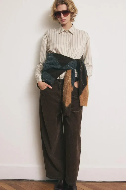 PANTALÓN RELAXED PANA ZW COLLECTION