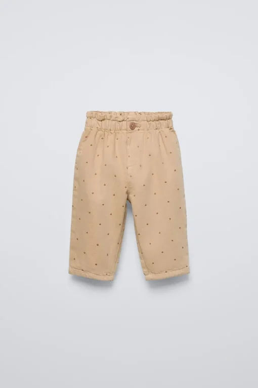 PANTALÓN SARGA TOPOS