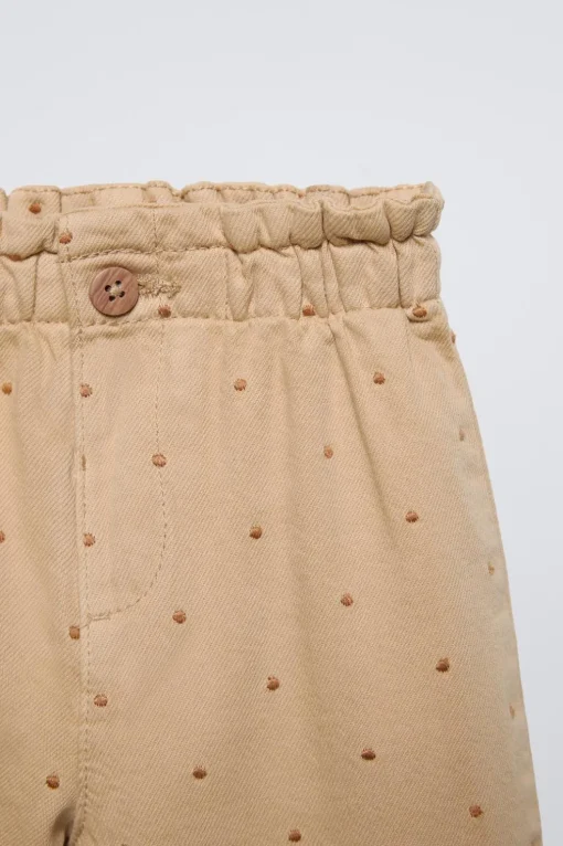 PANTALÓN SARGA TOPOS