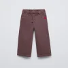 PANTALÓN SARGA WIDE LEG ETIQUETA