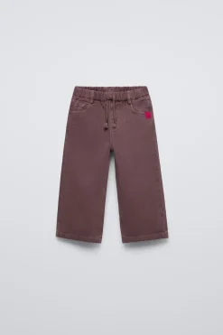PANTALÓN SARGA WIDE LEG ETIQUETA