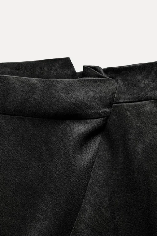 PANTALÓN SATINADO ASIMÉTRICO ZW COLLECTION