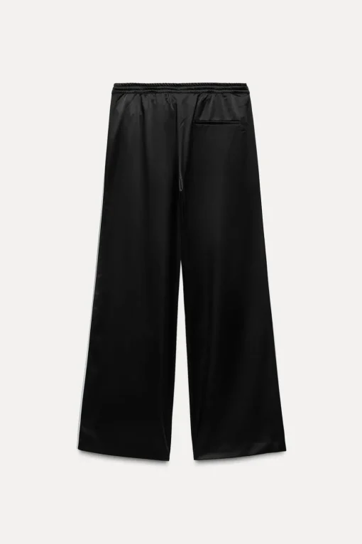 PANTALÓN SATINADO BANDA LATERAL