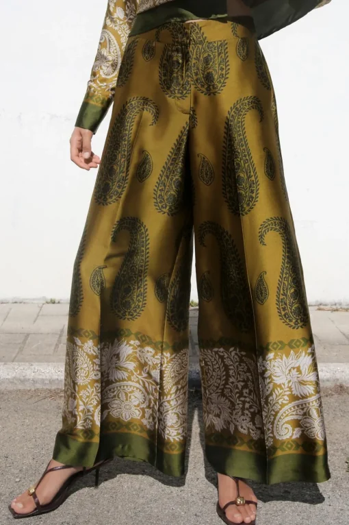 PANTALÓN SATINADO ESTAMPADO