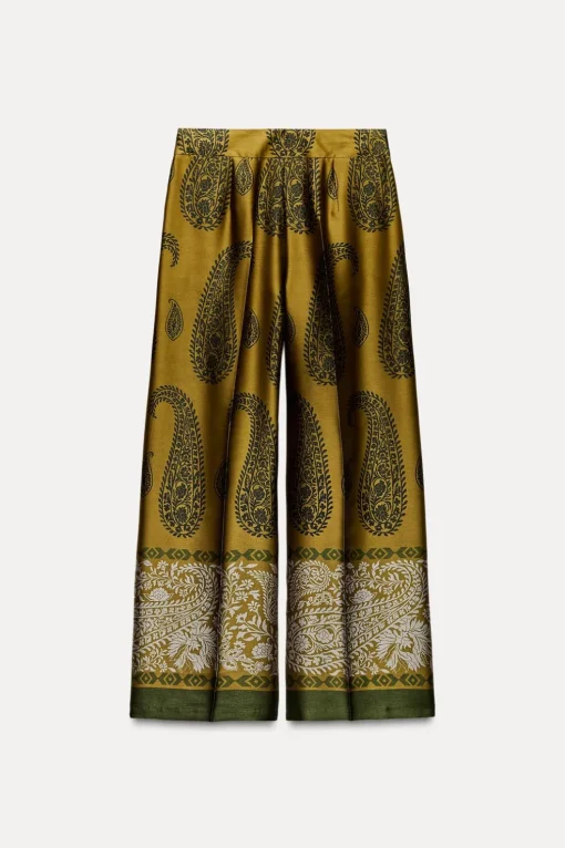 PANTALÓN SATINADO ESTAMPADO