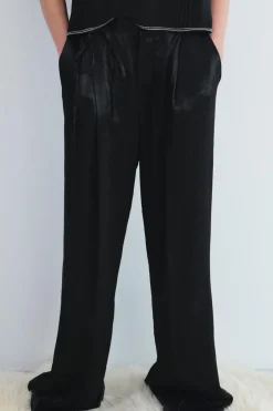 PANTALÓN SATINADO LAZO ZW COLLECTION