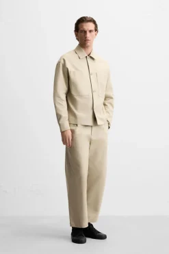PANTALÓN STRAIGHT FIT PLIEGUES