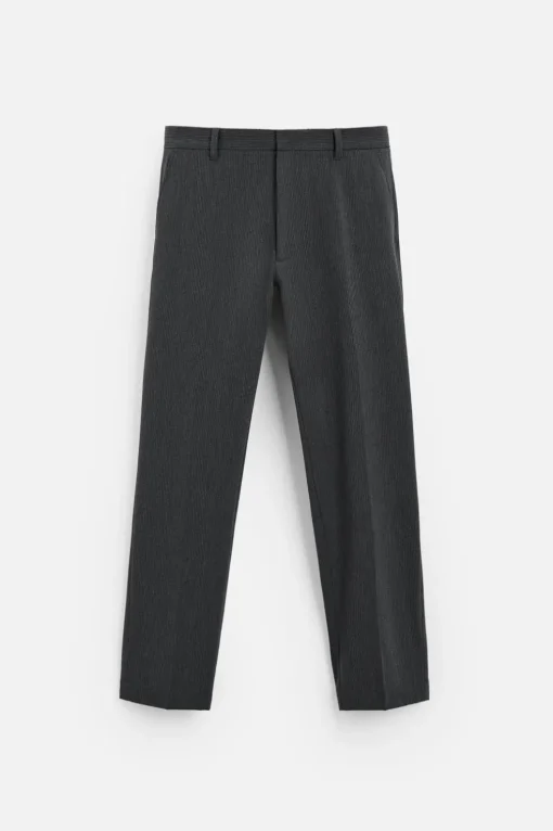 PANTALÓN STRAIGHT FIT RAYAS