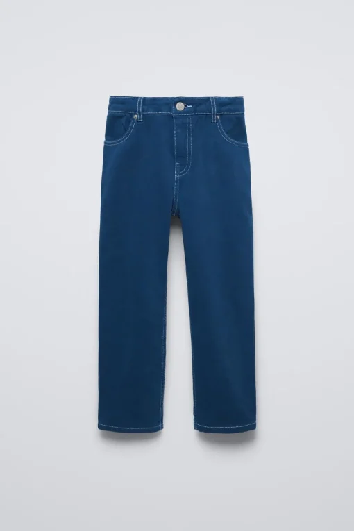PANTALÓN STRAIGHT PESPUNTES