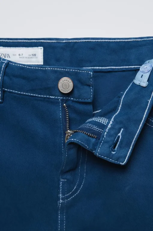 PANTALÓN STRAIGHT PESPUNTES