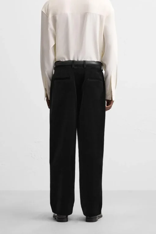 PANTALÓN TERCIOPELO PLIEGUES