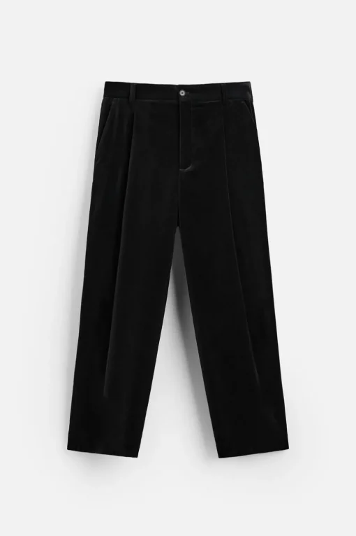 PANTALÓN TERCIOPELO PLIEGUES