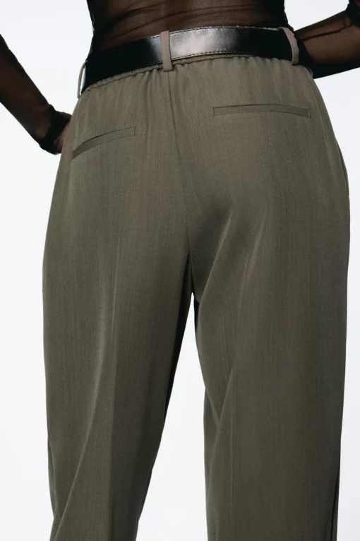 PANTALÓN TOBILLERO CINTURÓN