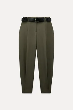 PANTALÓN TOBILLERO CINTURÓN