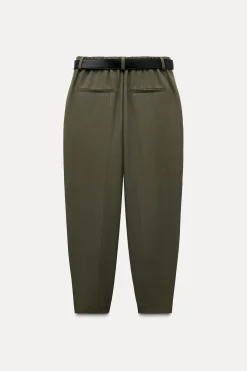 PANTALÓN TOBILLERO CINTURÓN