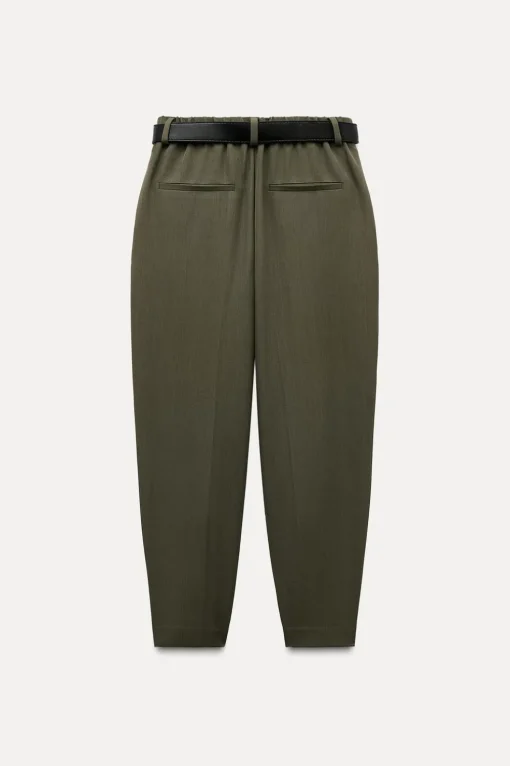 PANTALÓN TOBILLERO CINTURÓN