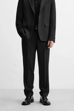 PANTALÓN TRAJE CON LANA