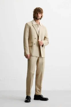 PANTALÓN TRAJE LINO - ALGODÓN