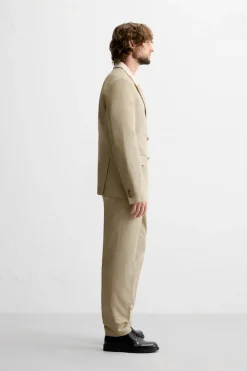 PANTALÓN TRAJE LINO - ALGODÓN