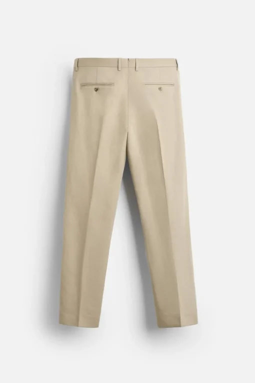 PANTALÓN TRAJE LINO - ALGODÓN