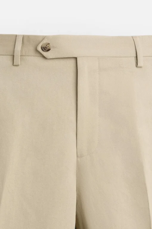 PANTALÓN TRAJE LINO - ALGODÓN