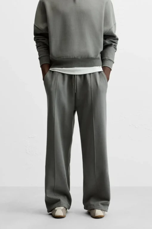 PANTALÓN WIDE FIT COSTURAS