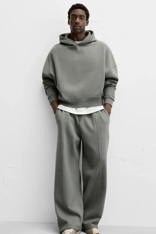PANTALÓN WIDE FIT COSTURAS