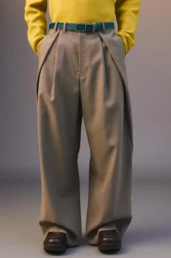 PANTALÓN WIDE FIT PLIEGUES LIMITED EDITION