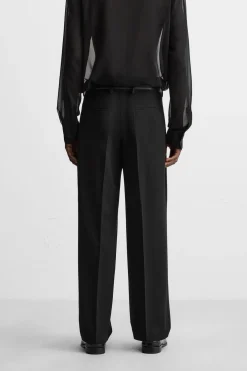 PANTALON RELAXED FIT PLIEGUES