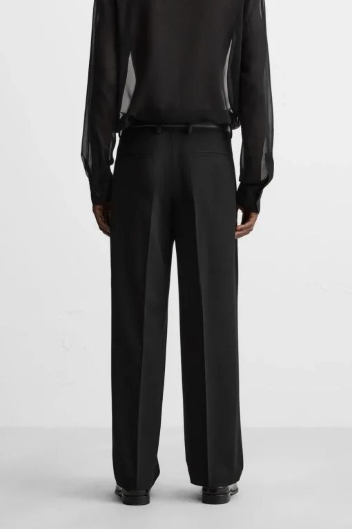 PANTALON RELAXED FIT PLIEGUES