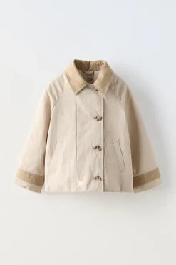 PARKA CORTA CAPUCHA WATER REPELLENT