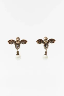 PENDIENTES ABEJA JOYAS
