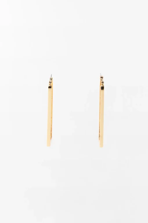 PENDIENTES LARGOS RECTANGULARES