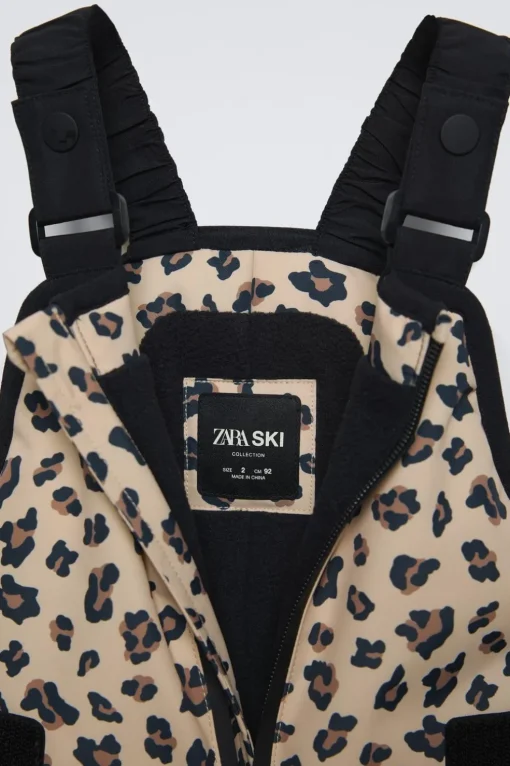 PETO ANIMAL PRINT WATER REPELLENT Y WIND RESISTANCE SKI COLLECTION