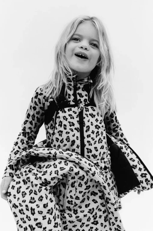 PETO ANIMAL PRINT WATER REPELLENT Y WIND RESISTANCE SKI COLLECTION