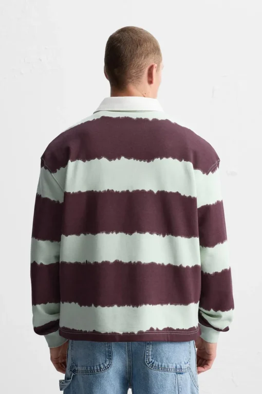 POLO ESTAMPADO RAYAS TIE DYE
