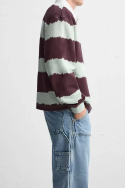 POLO ESTAMPADO RAYAS TIE DYE