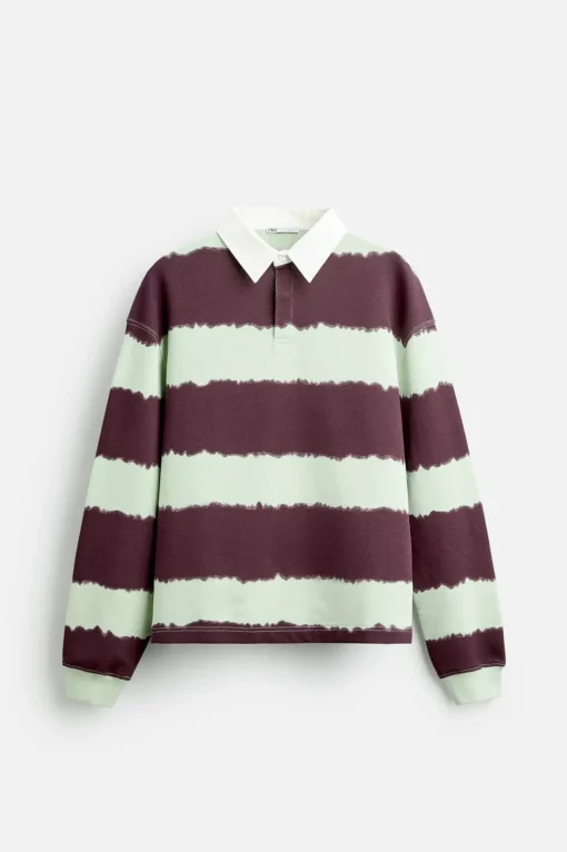 POLO ESTAMPADO RAYAS TIE DYE