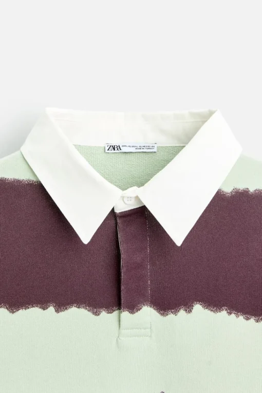 POLO ESTAMPADO RAYAS TIE DYE
