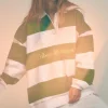 POLO FELPA RAYAS